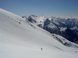 Si risale veerso la tète de la Courbe