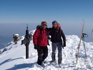 Beppe e Andrea in Vetta