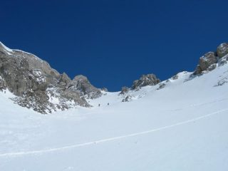 Risalendo la parte alta