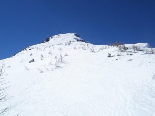Spallone sotto l'anticima