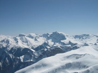 Alta Valle Pesio dalla vetta.
