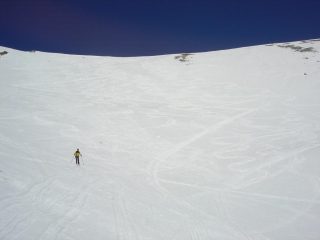 In discesa dal Monte Ferra