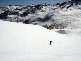 arrivando al colle della Gran Rossa