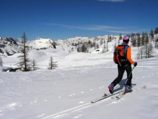 Risalita, nei pressi del Barbustel