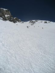 tratto superiore della salita