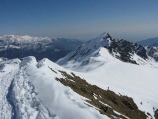 La balconata della Rocca Moross