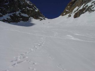 Nel canale del Passo