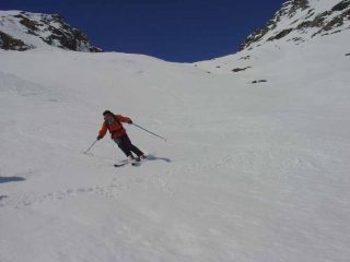 Scendendo presso l'Alpe Frere