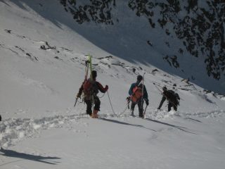 discesa canale ovest