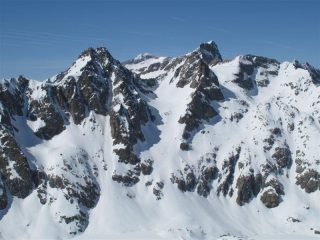 Primo piano su Chamineye, Gelas, Lusiere, Clapier