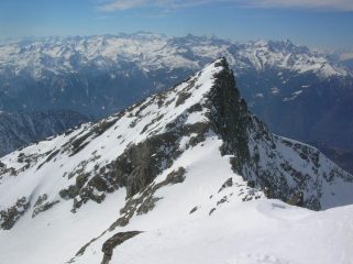 La Bbecca Torchè vista dalla cima.
