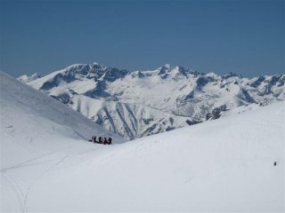 Dal colle della Gaina, dietro il Bego e il Mt Ste Marie fatto ieri