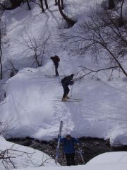 L'attraversamento del torrente