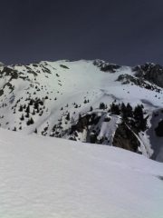 L'ampio vallone finale 