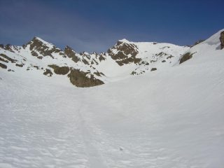 Arrivando ai laghi di Lausfer 