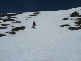 Sergio in discesa