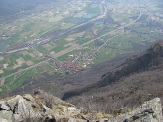 L'abitato di Baio Dora visto dall'alto
