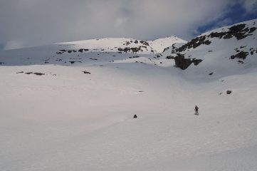 verso l'alpe le giornate e la punta sullo sfondo