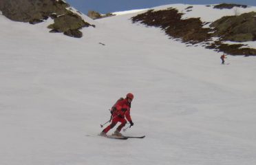 Eddy  nella parte intermedia