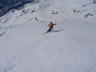 Chiara sul bel pendio del Vallone