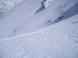 Il passaggio della cascata