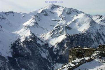 panorami dalla cima : Tete de Siguret (8-1-2006)