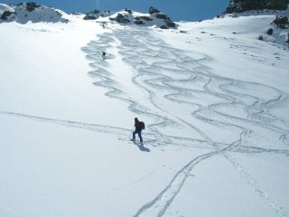 primo tratto di discesa
