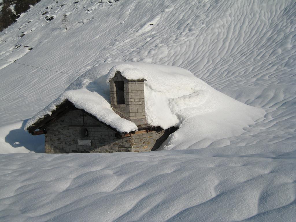 Innevamento d'altri tempi