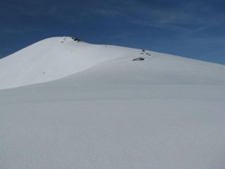 Verso la cima