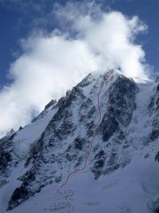 La nostra salita in rosso