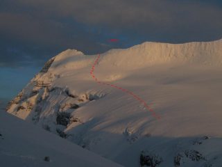 itinerario alla paretina