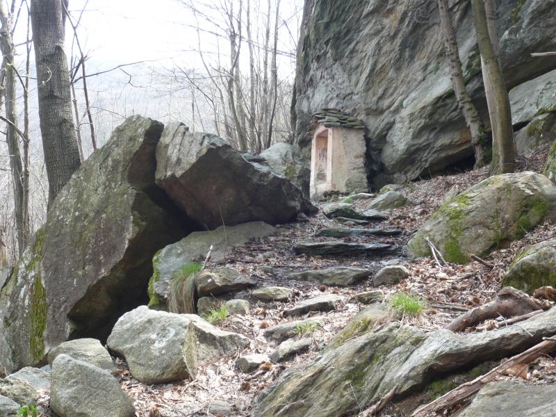 salendo verso Alpette