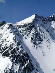 Il canale dopo la discesa