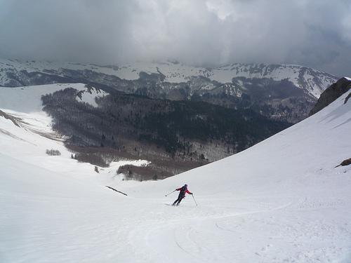 La discesa dalla Clessidra