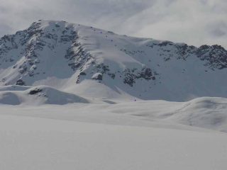 La vetta a quota 2.920