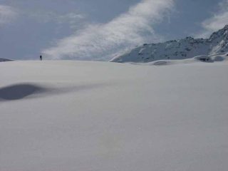 Dosso che precede il piccolo Lago Bianco