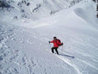 Scendendo sulla Buccia d'arancia polvere bellissima