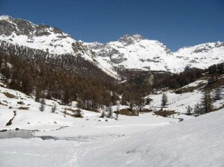 la conca di Punta Tzan