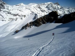 Bei pendii sotto la punta