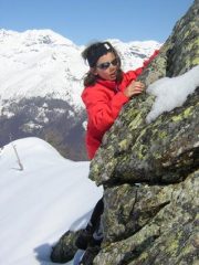 anche un po' di arrampicata per la vetta