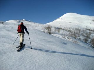 Davide ad inizio percorso