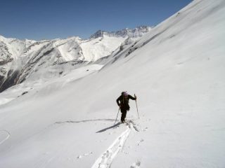 Arrivo al Colle di Entrelor