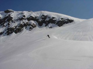 Pendii con neve perfetta