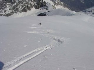 Primo pendio con farina