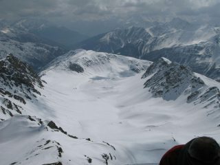 Comba la Tula -Itinerario di salita