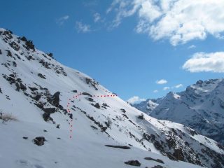 il ripido traverso