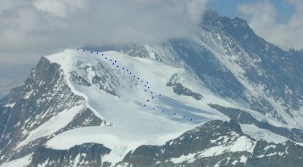 Parte finale dell'itinerario dallo Stralhorn