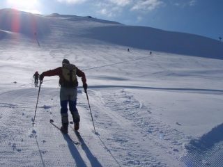 la parte finale in salita