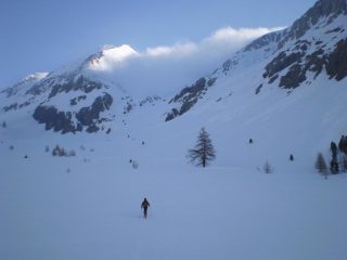 verso il colle dello Chaberton