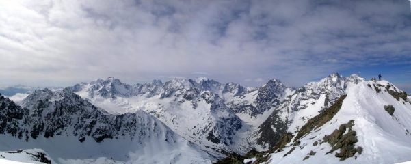 Estesa vista su tutti gli Ecrins